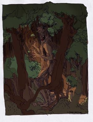 Artwork Title: Fangorn Forest