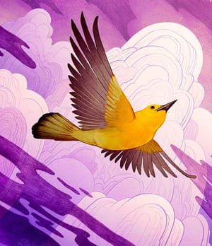 Artwork Title: Prothonotary Warbler