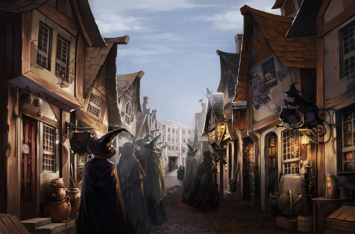 Artwork Title: Diagon Alley