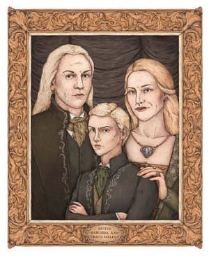 Artwork Title: The Malfoy Family