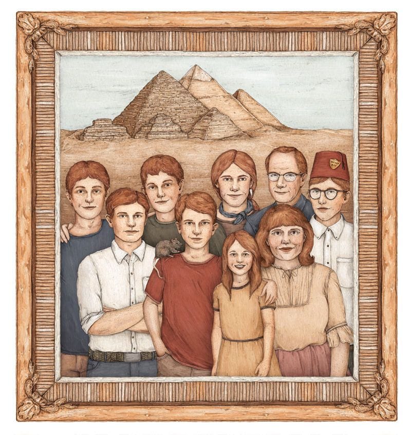 Artwork Title: The Weasley Family