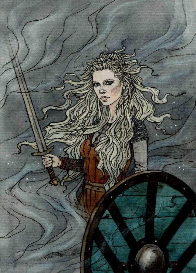 Artwork Title: The Shield Maiden