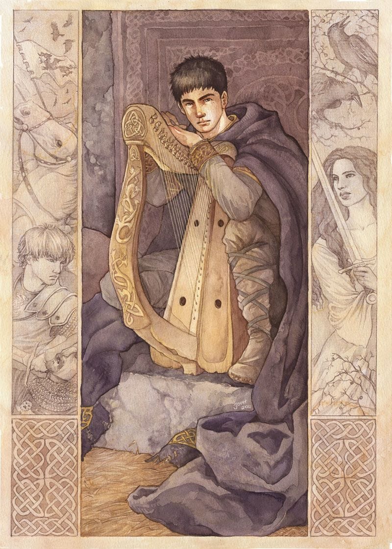 Artwork Title: The Sword And The Harp