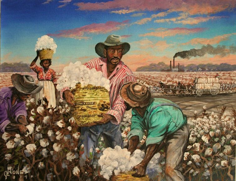 Artwork Title: Georgia Slaves II