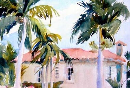 Artwork Title: Palm Beach Palms