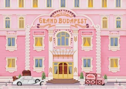 Artwork Title: The Grand Budapest Hotel