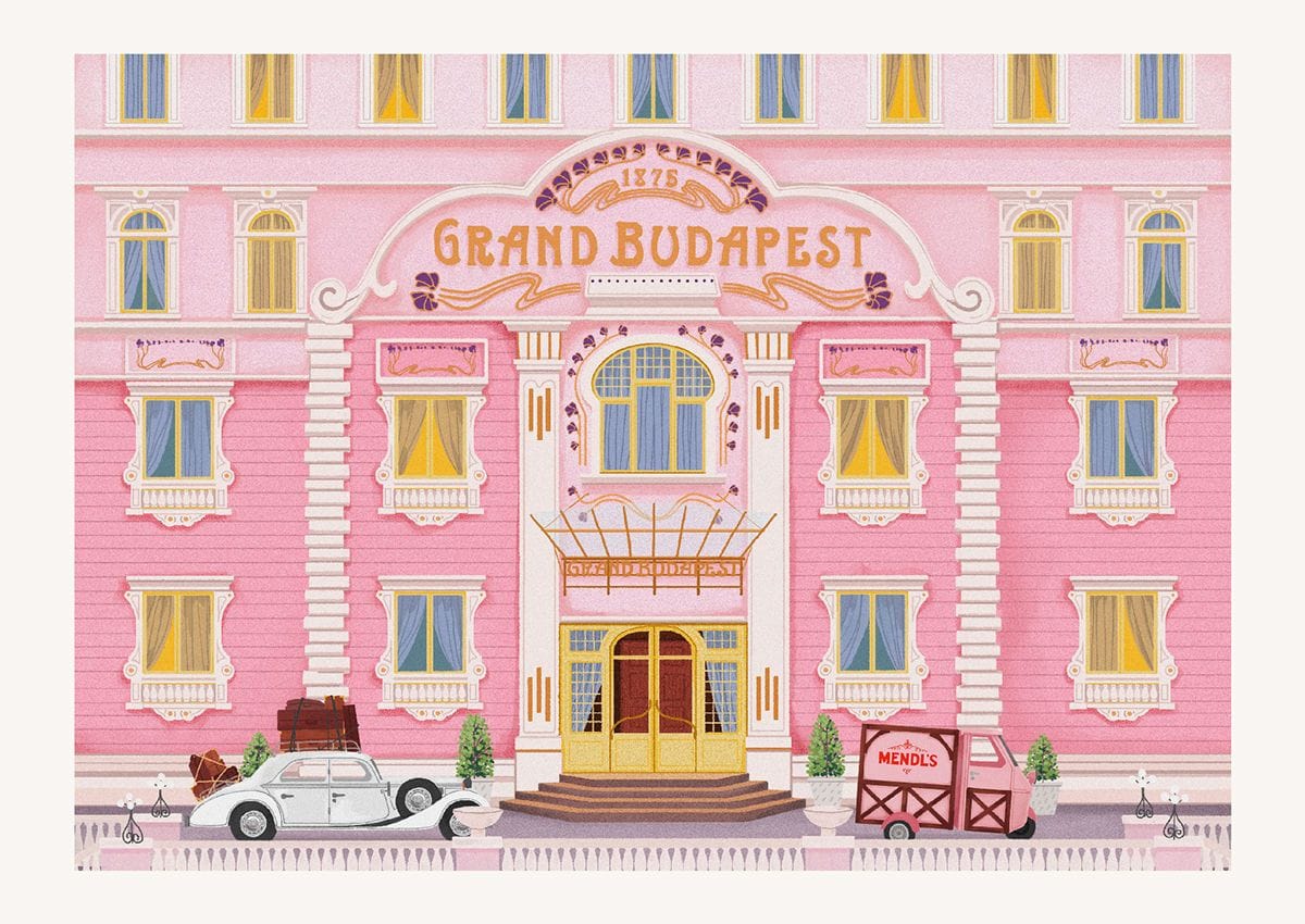 Artwork Title: The Grand Budapest Hotel