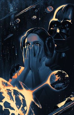 Artwork Title: Unused Star Wars Cover