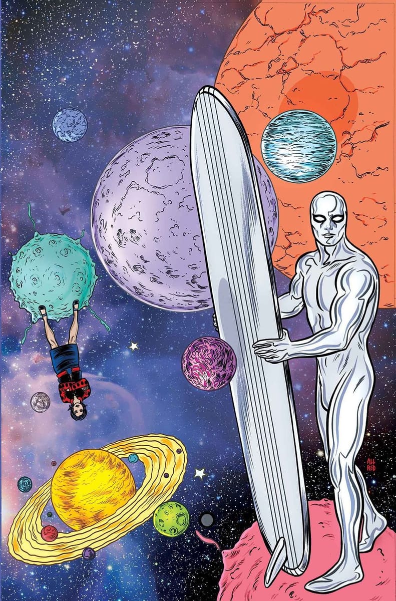 Artwork Title: Silver Surfer #10