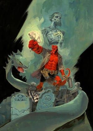 Artwork Title: Hellboy