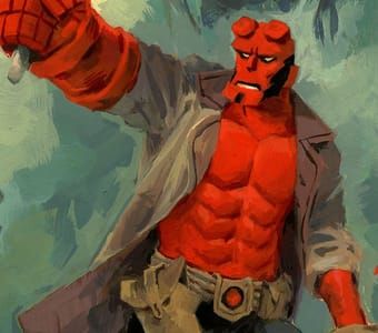 Artwork Title: Hellboy