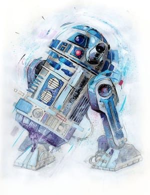 Artwork Title: R2-D2