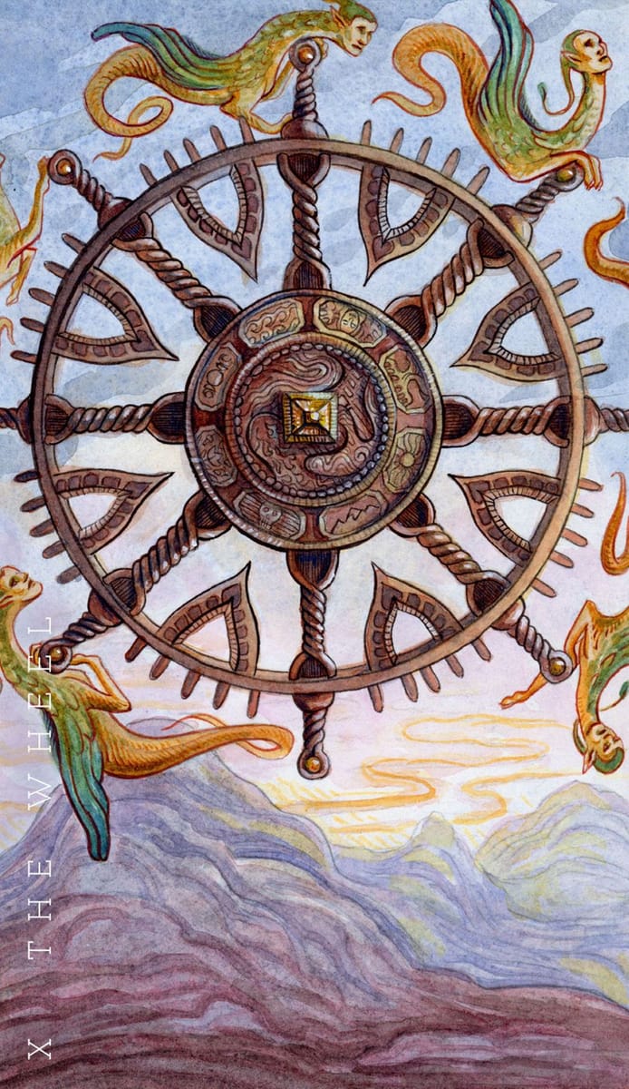 Artwork Title: X The Wheel