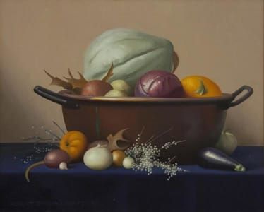 Artwork Title: Arrangement with Vegetables