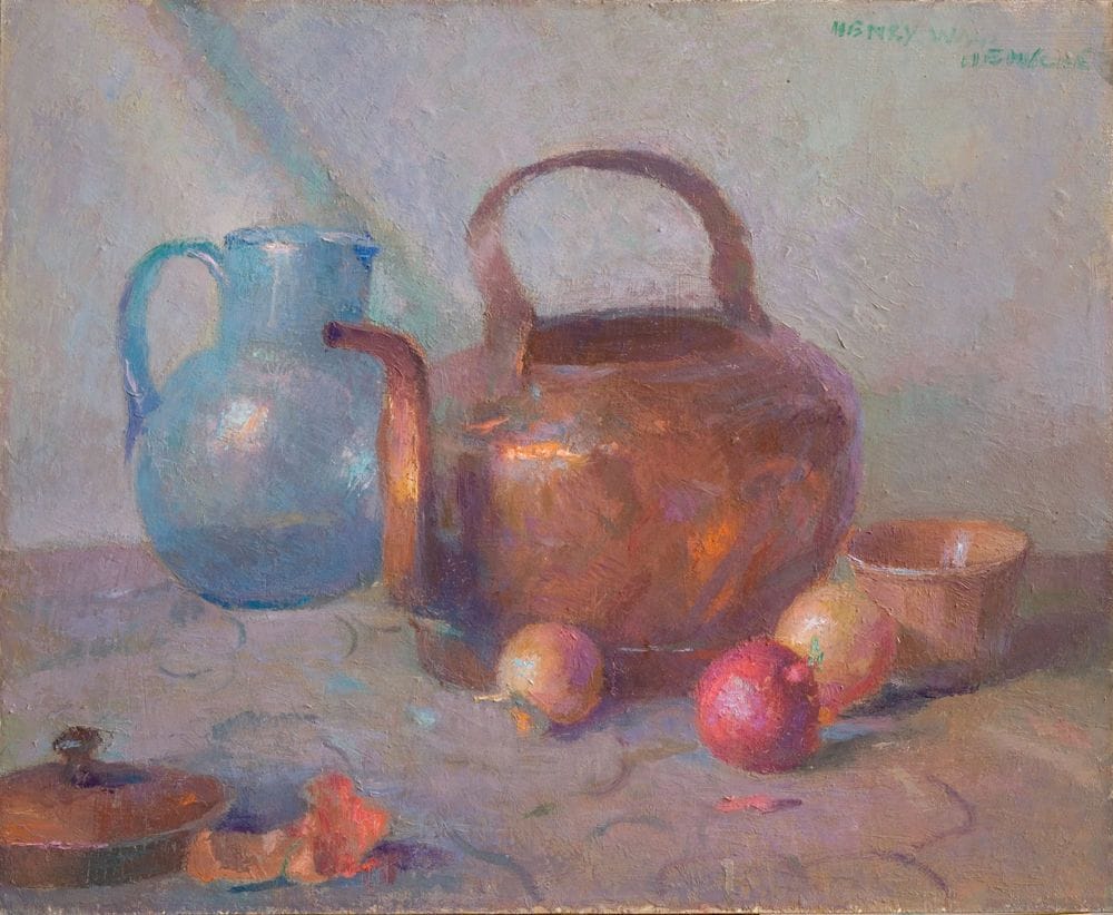 Artwork Title: Copper Kettle and Onions