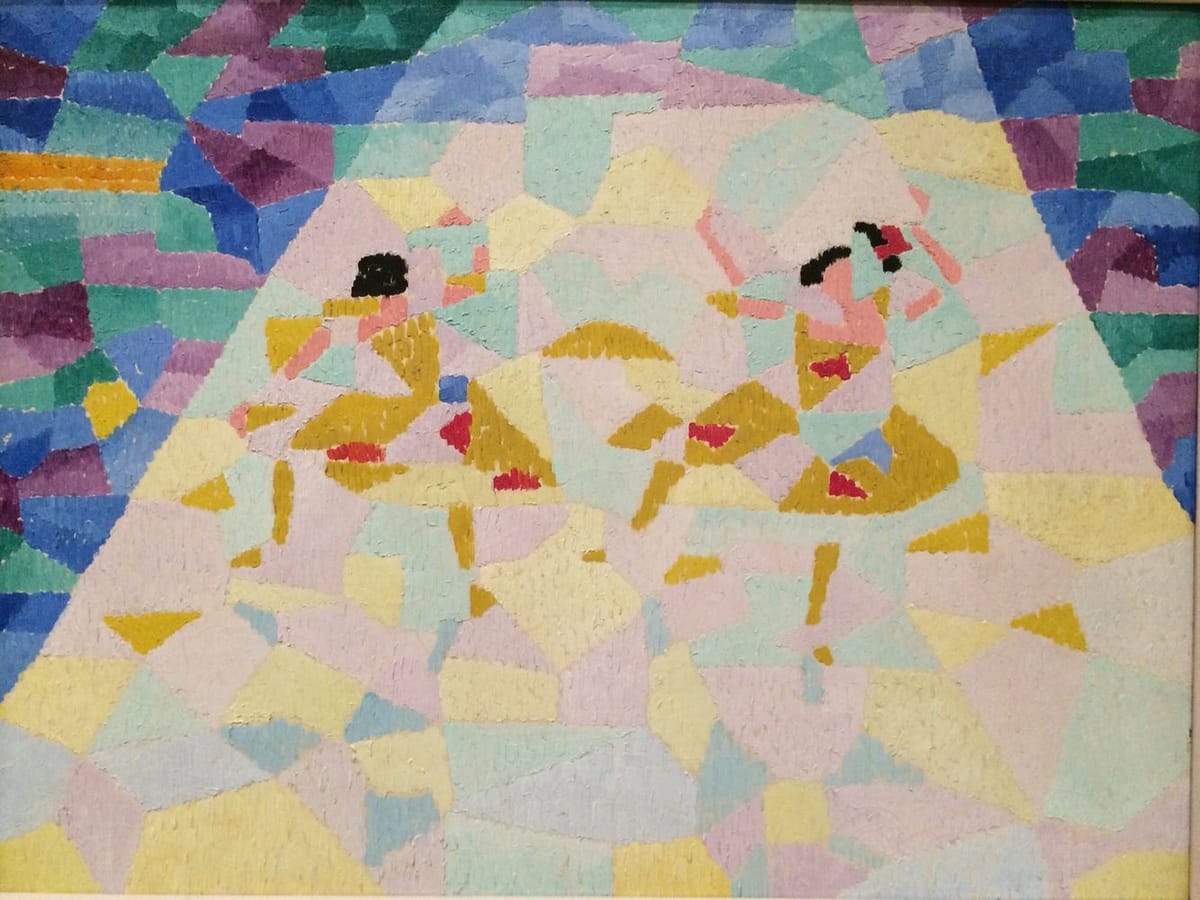 Artwork Title: The Yellow Dancers