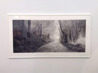 Artwork Title: Road (forest, early morning)