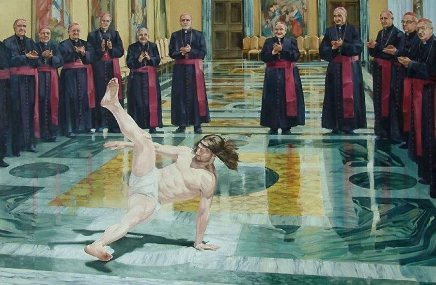 Artwork Title: Break Dancing Jesus