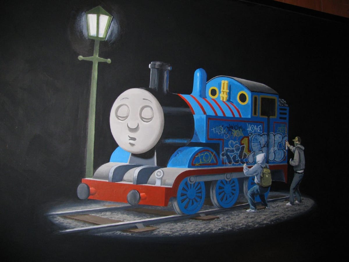 Artwork Title: Thomas The Tank Engine