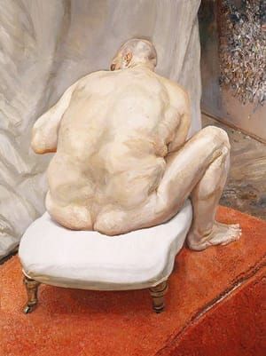 Artwork Title: Naked Man, Back View