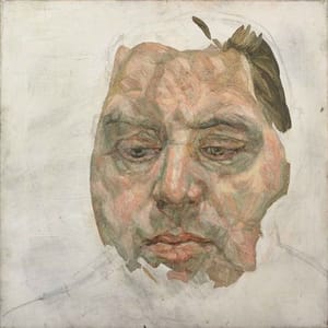Artwork Title: Portrait Of Francis Bacon (Unfinished)