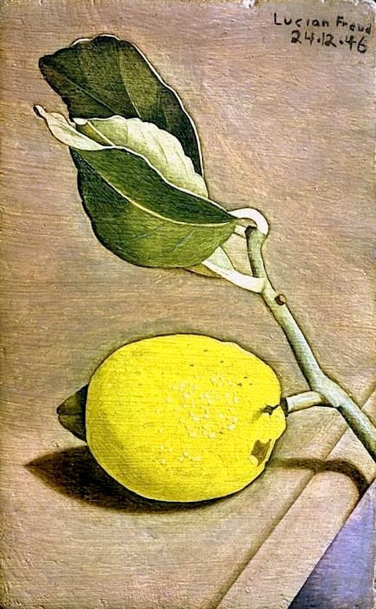 Artwork Title: Still Life with Lemon