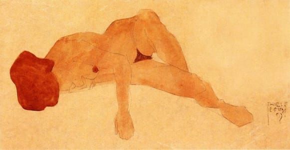 Artwork Title: Reclining Female Nude