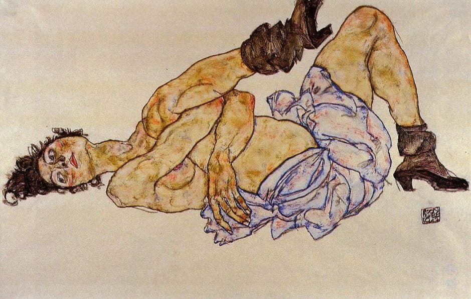 Artwork Title: Reclining Female Nude