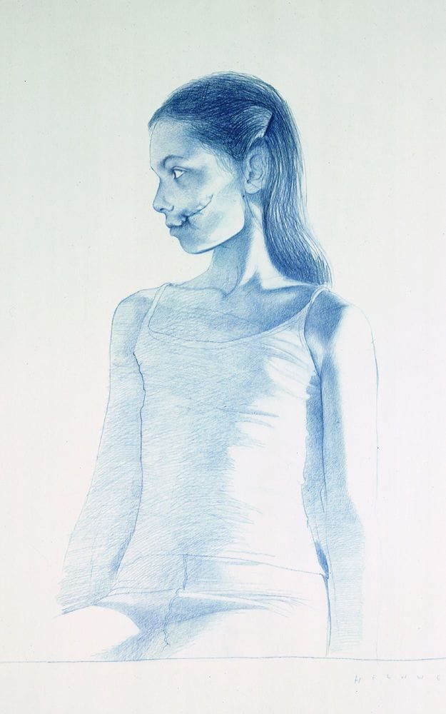 Artwork Title: Blue Girl