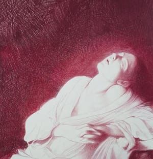 Artwork Title: Fainting Magdalene (after the lost Caravaggio painting)