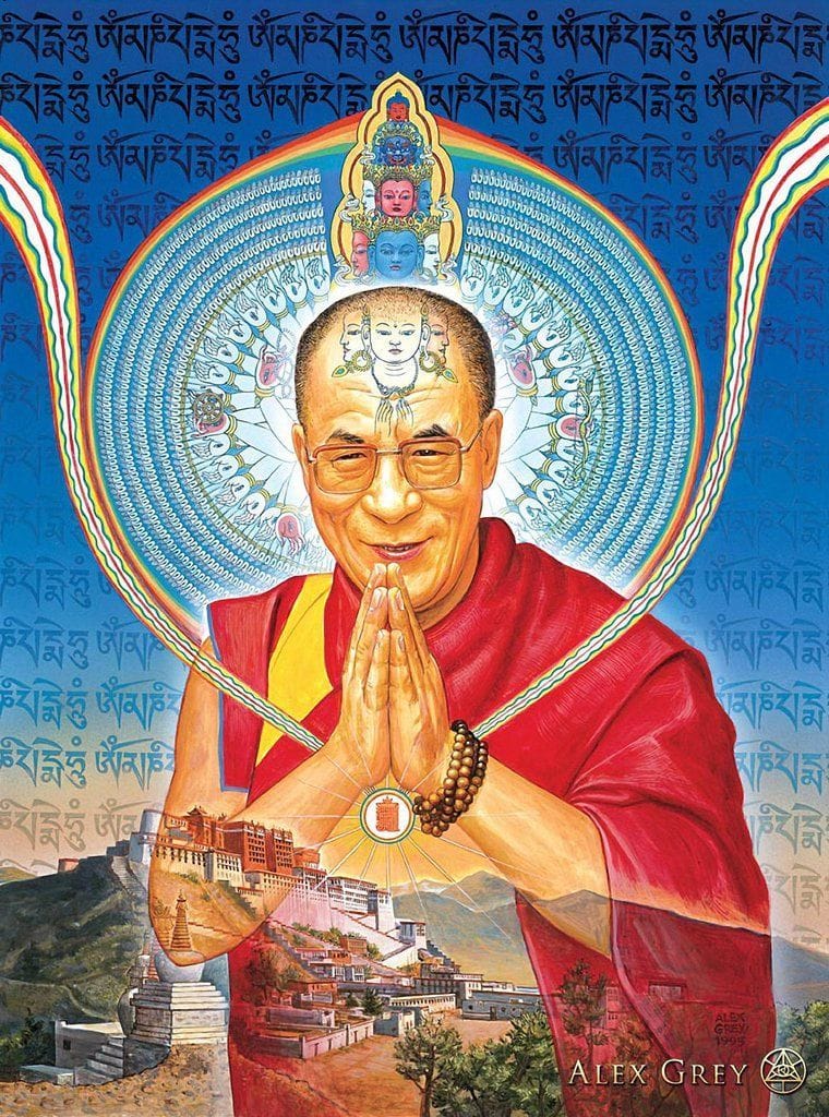 Artwork Title: Dalai Lama