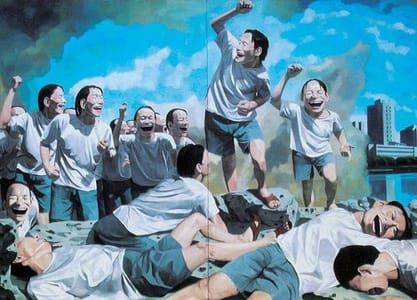 Artwork Title: La Liberte Guidant Le Peuple (Zi You Yin Dao Renmin)