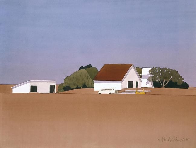 Artwork Title: Farm Buildings