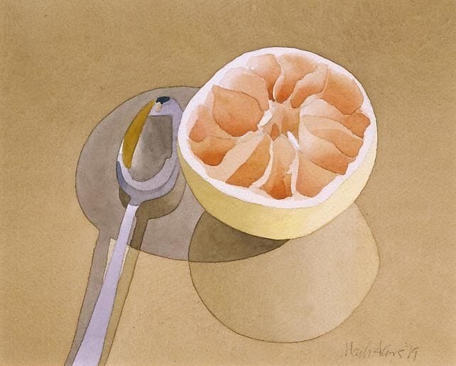 Artwork Title: Grapefruit with Spoon
