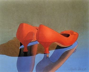 Artwork Title: Red Shoes