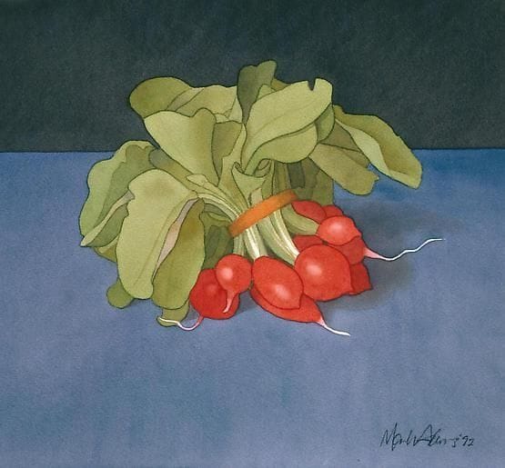Artwork Title: Bunch of Radishes