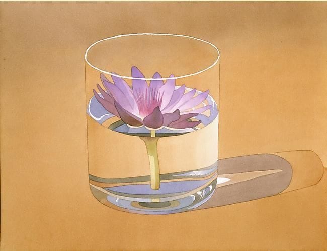 Artwork Title: Water Lily in Glass