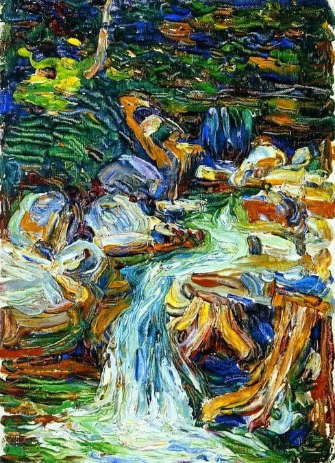 Artwork Title: Kochel - Waterfall II-1902