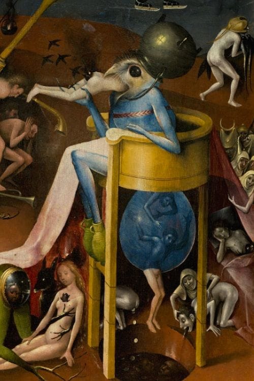 Artwork Title: The Garden of Earthly Delights (detail)