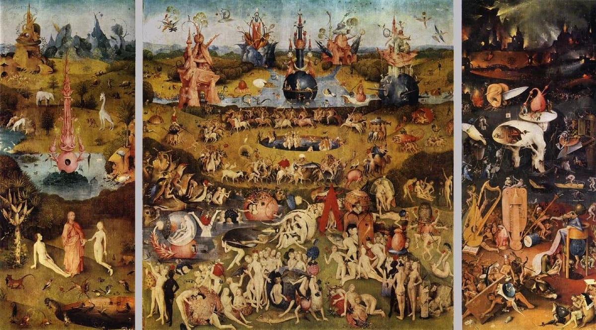 Hieronymus Bosch Garden Of Earthly