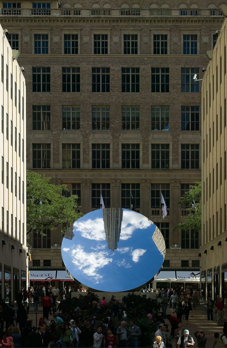 Artwork Title: Sky Mirror (Rockefeller Center)