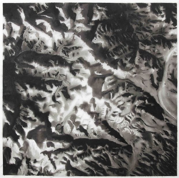 Artwork Title: Study for Mountain Topography