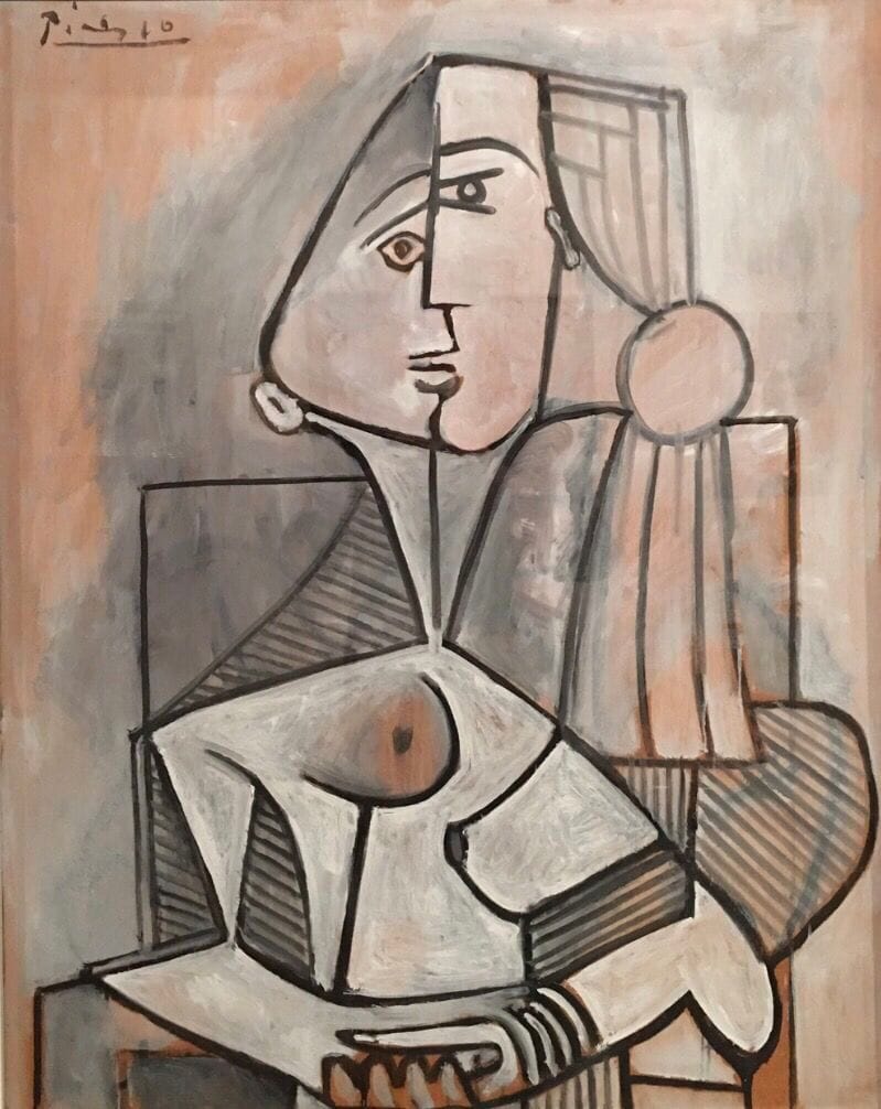 Artwork Title: Woman In A Chair