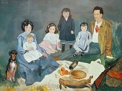Artwork Title: Le Dejeuner sur l'herbe de la Famille Soler
