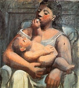 Artwork Title: Mère et Enfant