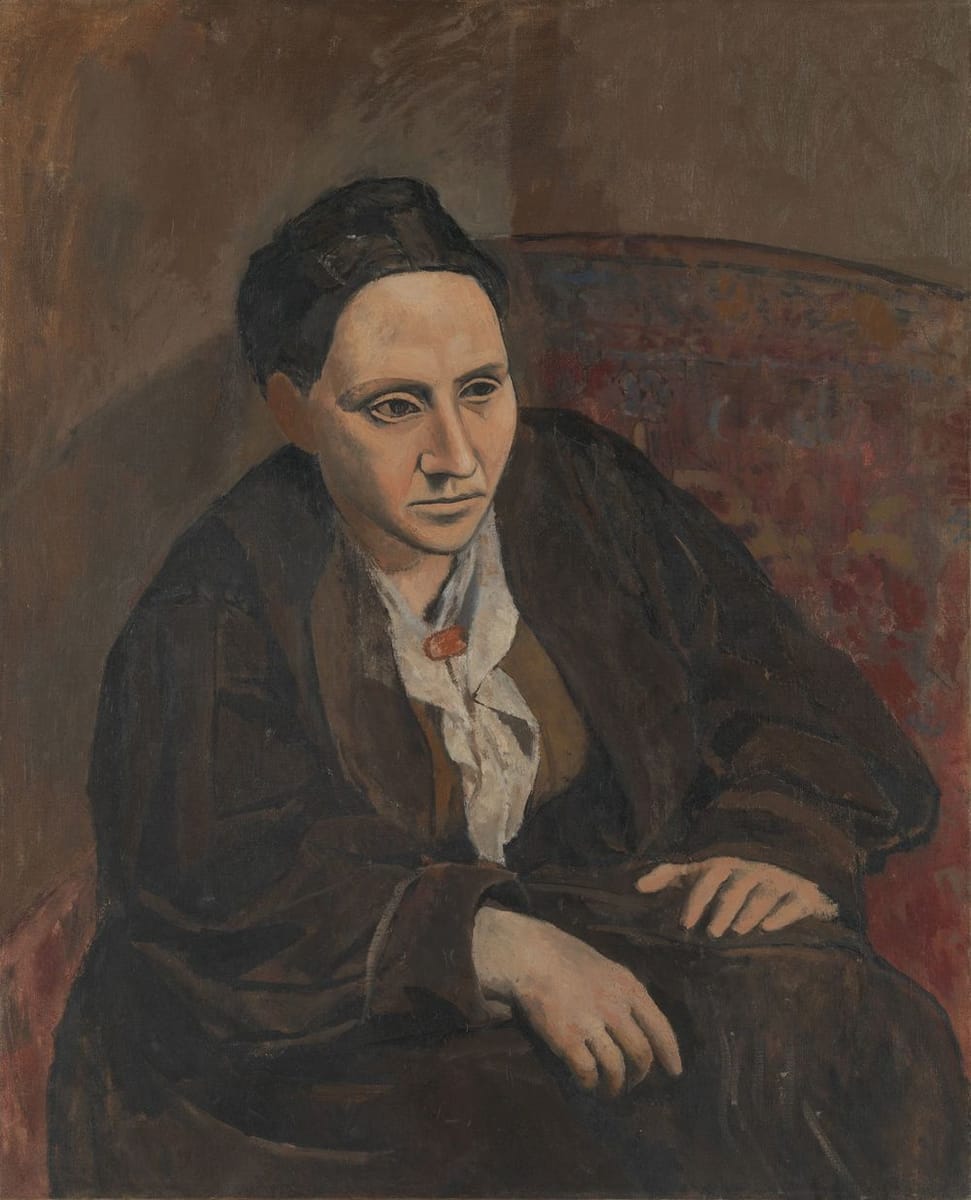 Artwork Title: Portrait of Gertrude Stein