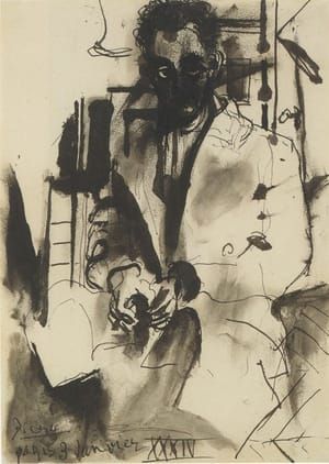 Artwork Title: Portrait De Man Ray