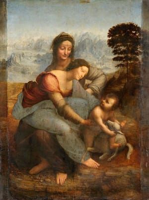 Artwork Title: The Virgin and Child with St. Anne