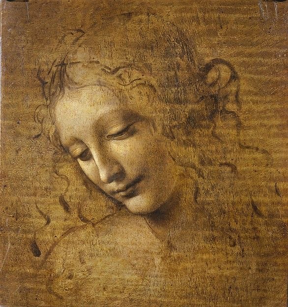 Artwork Title: Head of a Woman (La Scapigliata)