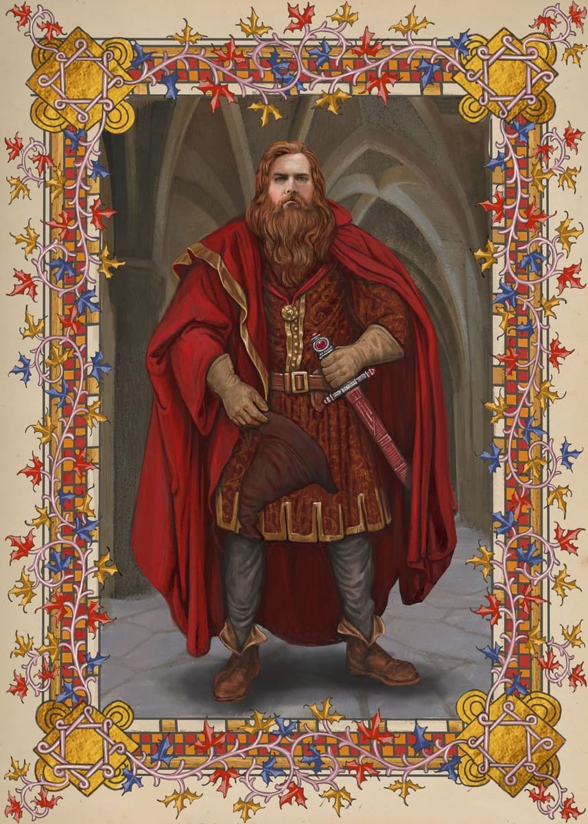 Artwork Title: Godric Gryffindor